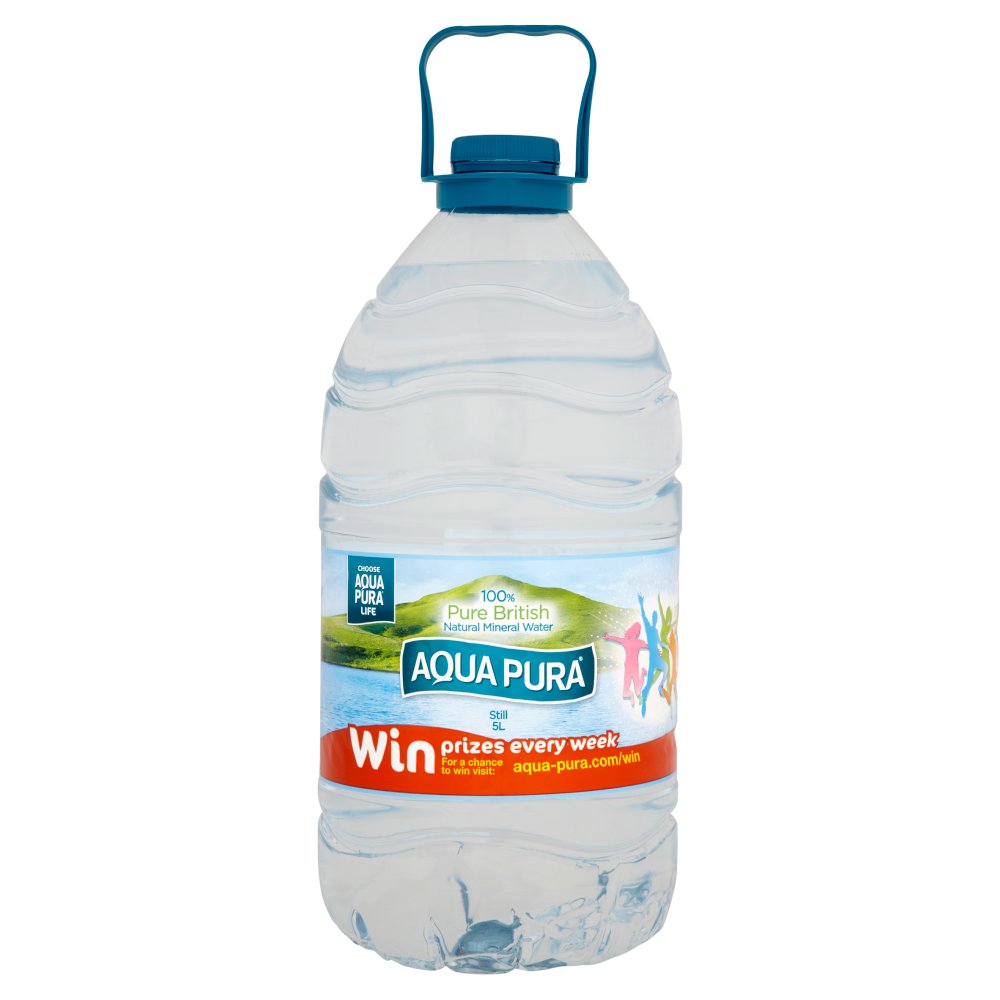 Aqua Pura Still Natural Mineral Water 5 Litre