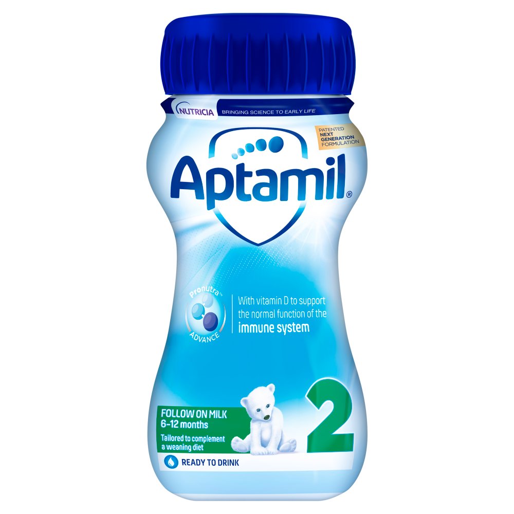 Aptamil 2 Follow On Baby Milk Formula 200ml