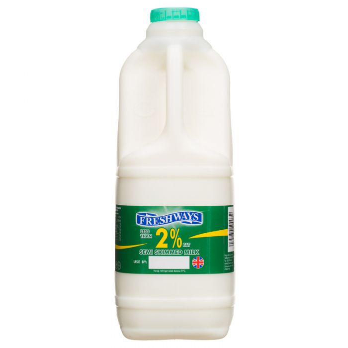 Fresh Semi Skimmed Milk 2 Litre