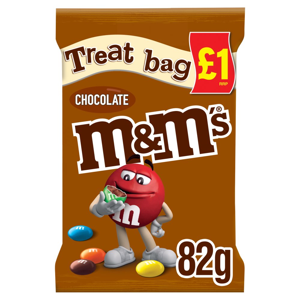 M&M's Chocolate £1 PMP Treat Bag 82g