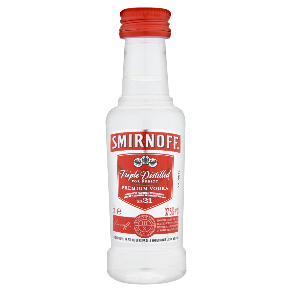 Smirnoff Red Label Vodka Mini 5cl